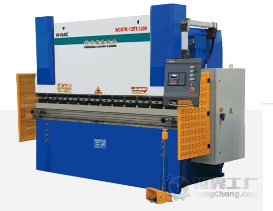 安徽神沖WC67K125/3200數(shù)控液壓折彎?rùn)C(jī) 精密折彎，工業(yè)智造的未來選擇